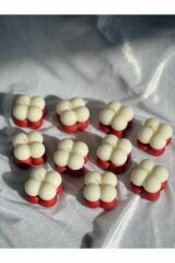 Jeane Candles 10’lu Nişan Düğün Nikah Kına Babyshower Doğum Günü Parti Hediyelik Kokulu Mum