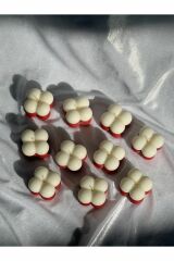 Jeane Candles 10’lu Nişan Düğün Nikah Kına Babyshower Doğum Günü Parti Hediyelik Kokulu Mum