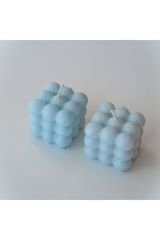Dekoratif 2'Li Mavi Renkli Kokulu Bubble Set