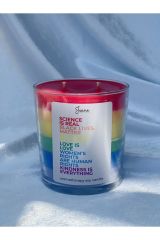 Candles Gökkuşağı Renkli Terapi Love Is Love Lgbt Insan Hakları Egzotik Meyve Kokulu Mum
