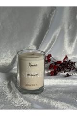 Jeane Candles Kokulu Mum Glass Bardak Çikolata Kokulu