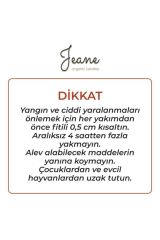 Jeane Candles Mandalina Vanilya Kokulu Pasty Cupcake Hediyelik Turuncu Aromaterapi Mum