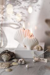 Özel Yapım 2'li Soya Wax %100 Doğal Istiridye Mum
